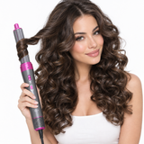 Woman styling hair with 5-in-1 Hair Styler